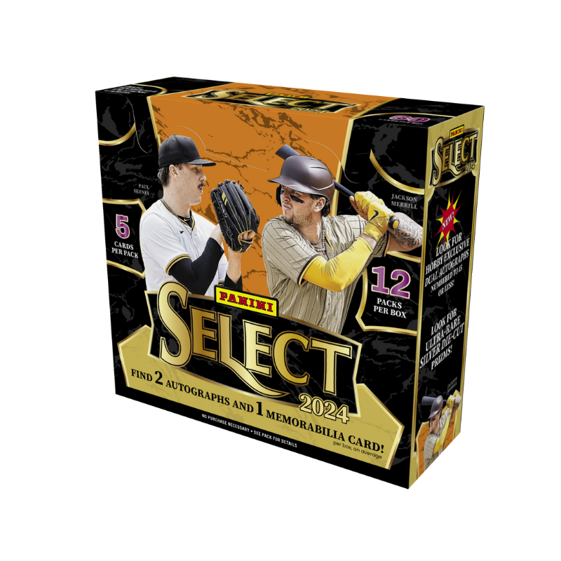Baseball Panini 2024 Panini Select Baseball Hobby 12 Box Case