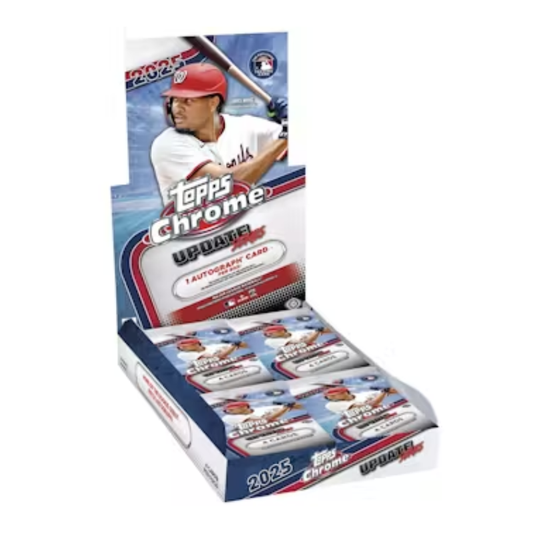 Baseball Topps 2025 Topps Chrome Update Baseball Hobby 12 Box Case