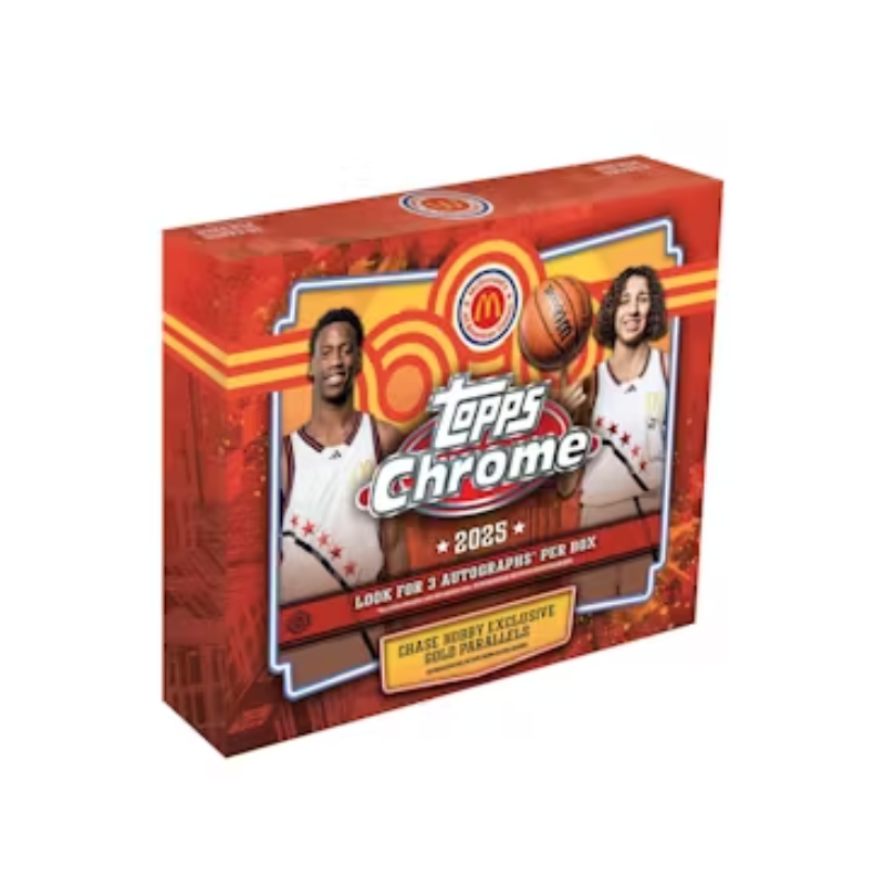 Basketball Topps 2025 Topps Chrome Mcdonald'S All-American Basketball Hobby 12 Box Case
