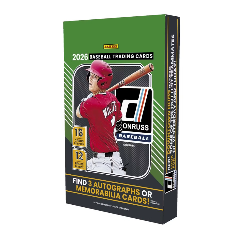 Baseball Panini 2026 Panini Donruss Baseball Hobby 12 Box Case