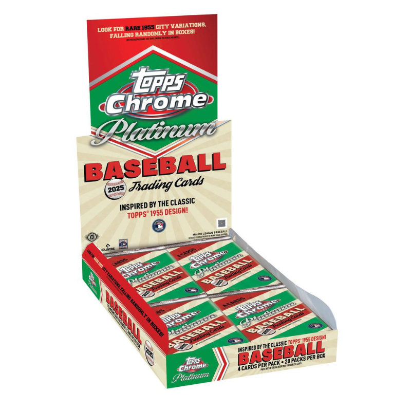 Baseball Topps 2025 Topps Chrome Platinum Baseball Hobby 12 Box Case
