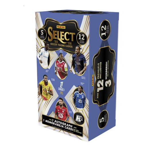Soccer Panini 2025/26 Panini Select Ligue 1 Soccer H2 12 Box Case