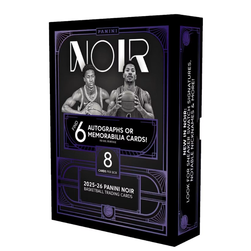 Basketball Panini 2025/26 Panini Noir Basketball Hobby 4 Box Case