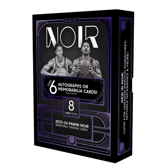 Basketball Panini 2025/26 Panini Noir Basketball Hobby 4 Box Case