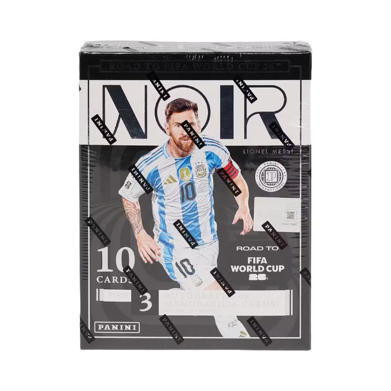 Soccer Panini 2025/26 Panini Noir Road To World Cup Soccer Hobby International 3 Box Case