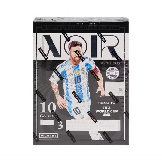 Soccer Panini 2025/26 Panini Noir Road To World Cup Soccer Hobby International 3 Box Case