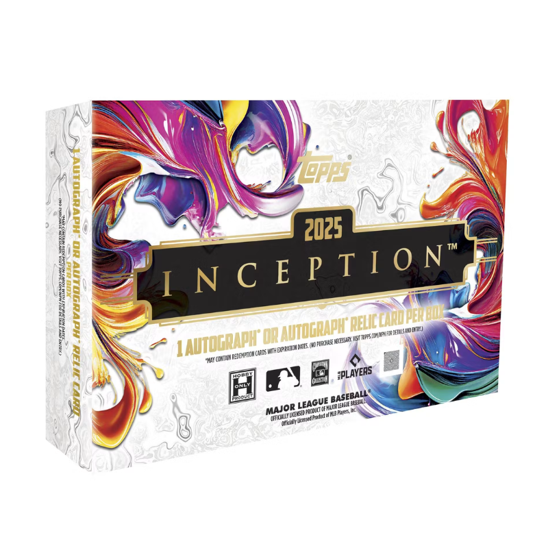 Baseball Topps 2025 Topps Inception Baseball Hobby 8 Box Case