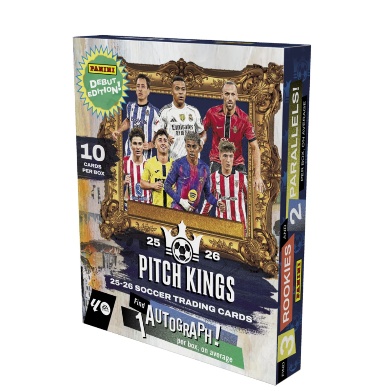 Soccer Panini 2025/26 Panini Pitch Kings Soccer International Hobby 16 Box Case