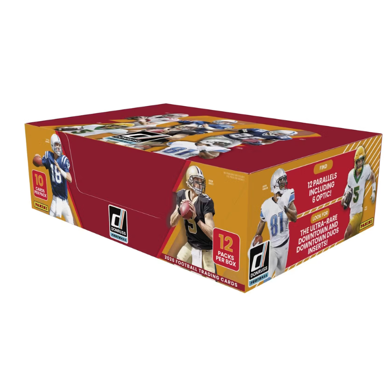 Football Panini 2026 Panini Donruss Football Hobby 12 Box Case