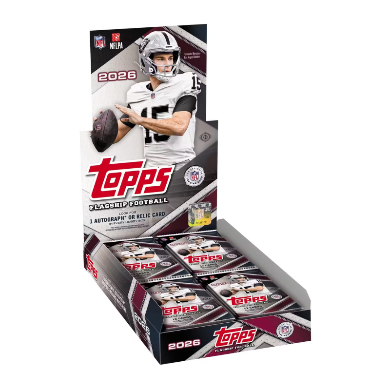 Football Topps 2026 Topps Flagship Football Hobby 12 Box Case