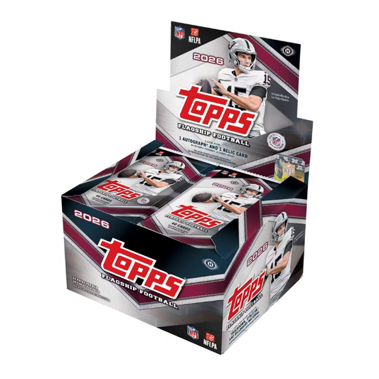 Football Topps 2026 Topps Flagship Football Jumbo 6 Box Case