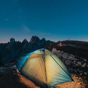 Illustrative outdoor gear photograph; actual sample product may differ